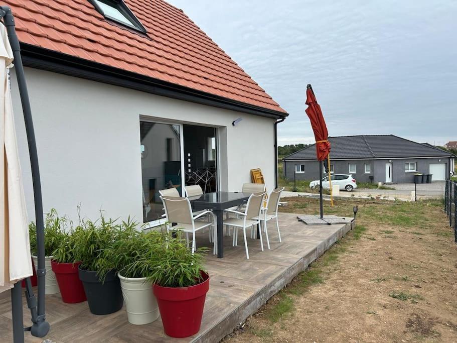 En Famille Ou Amis Avec La Mer Équihen-Plage Exteriör bild