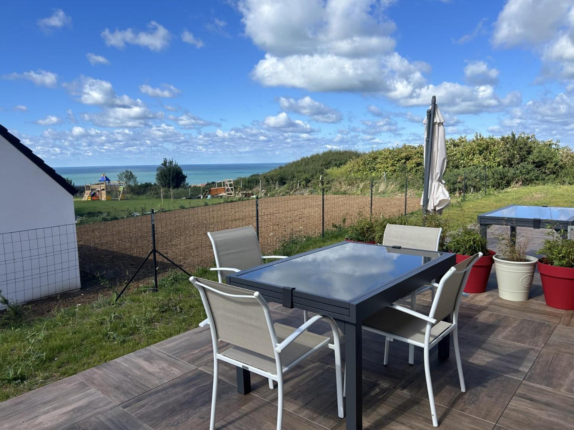 En Famille Ou Amis Avec La Mer Équihen-Plage Exteriör bild